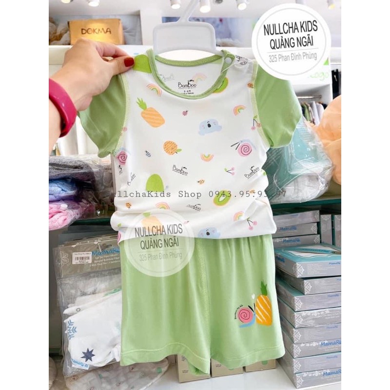 Bộ cộc tay bamboo Lil 9m - 4Y