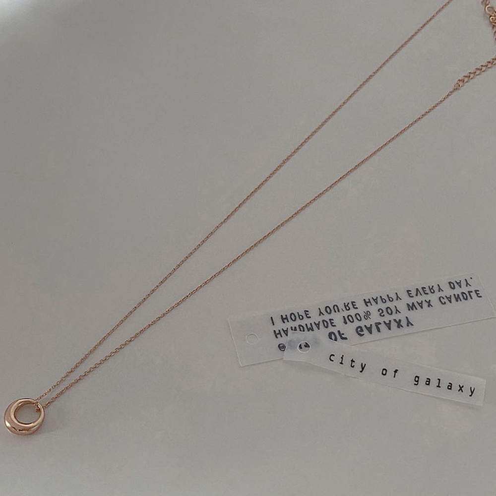 ✨✨Vòng cổ titan hình mặt tròn Full Moon