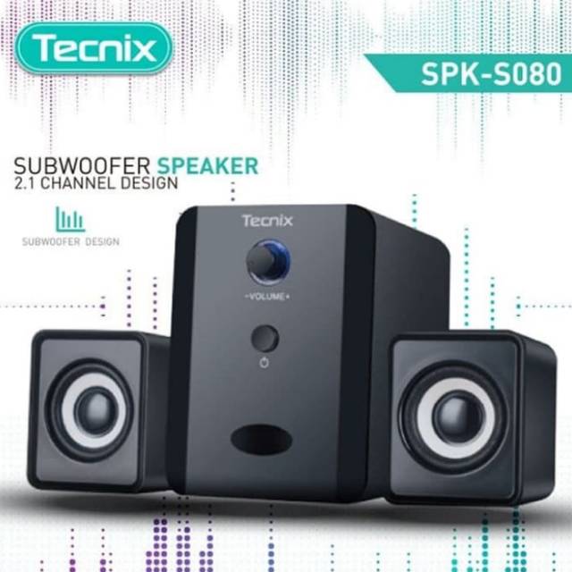 Loa Máy Tính Tecnix Spk-S080 2.1 Chất Lượng Cao