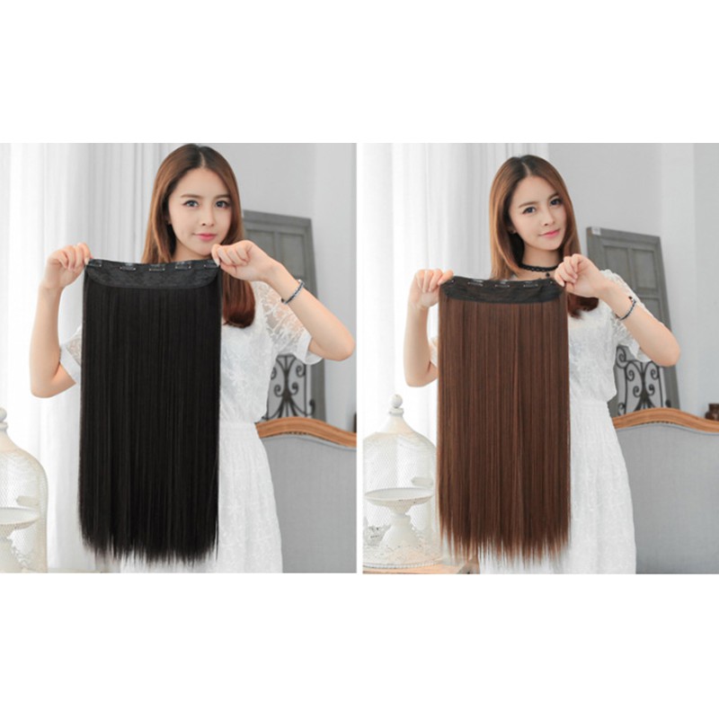 Tóc Giả Thẳng Cao Cấp Dài 60 Cm - Tóc giả nữ cá tínhsupper