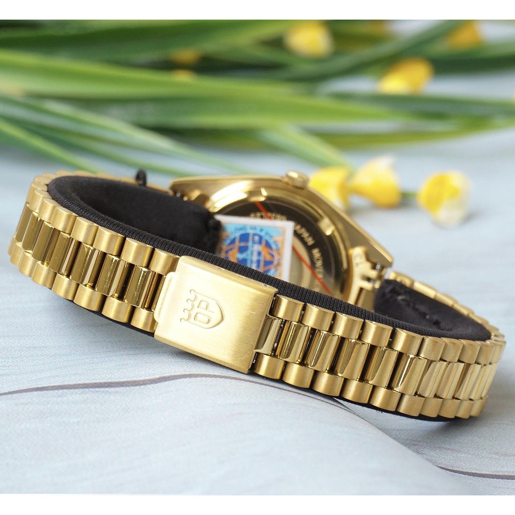 Đồng hồ nữ mặt kính sapphire chống xước Olym Pianus OP68322 OP68322LK trắng