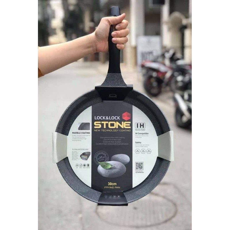 Chảo Đá Stone Cao Cấp 7 Lớp Lock&amp;Lock 30cm LCA6303D