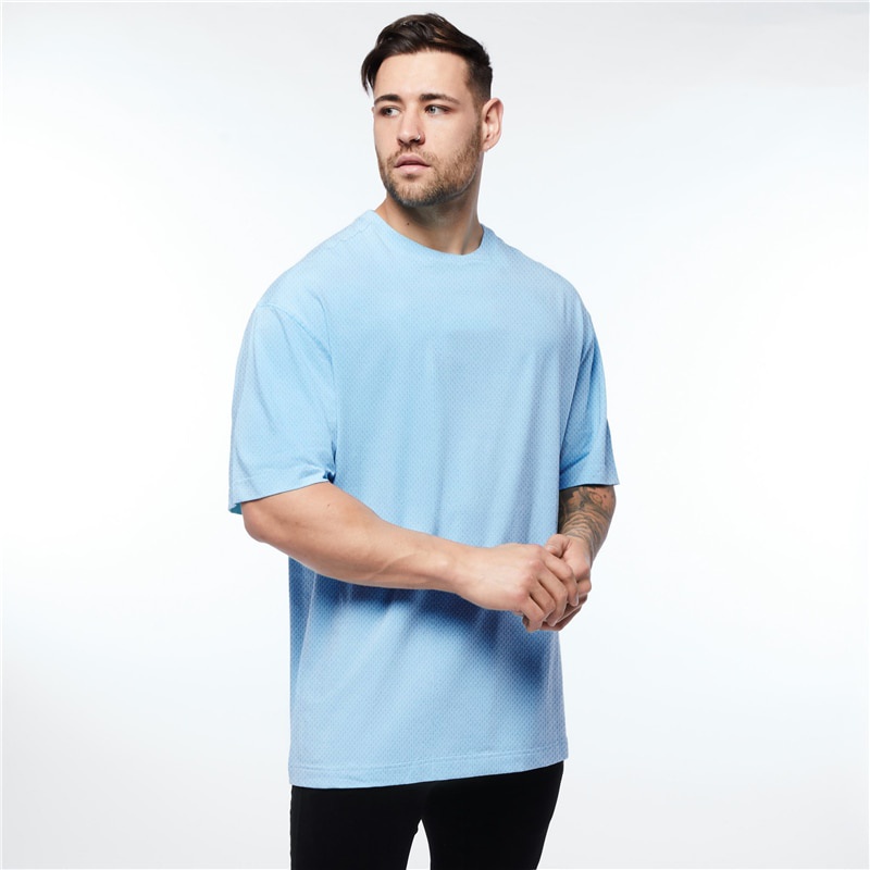 Áo thun thể thao tay ngắn thiết kế thời trang dành cho nam