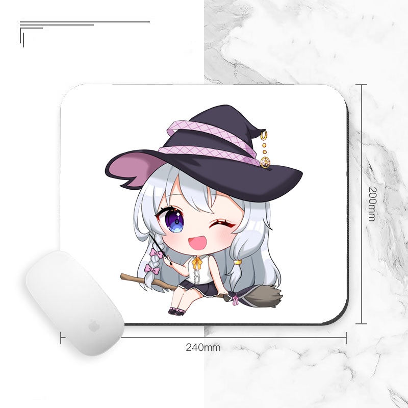 Miếng di chuột in hình HÀNH TRÌNH CỦA ELENA cute anime chibi miếng kê chuột miếng lót chuột