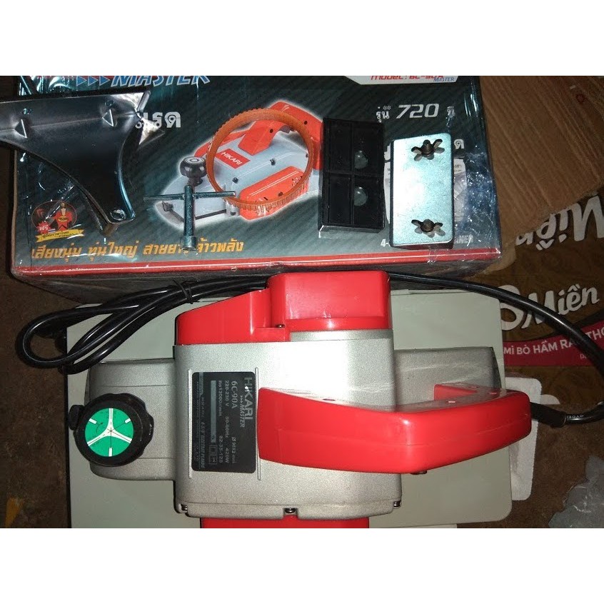 Máy bào gỗ Hikari 6C-90A madein Thái lan, bề rộng bào 90mm, 720w