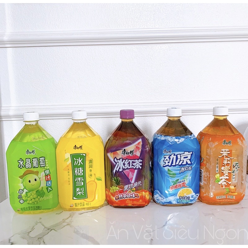 Nước Lê Đào Chanh Mix chai 1lit