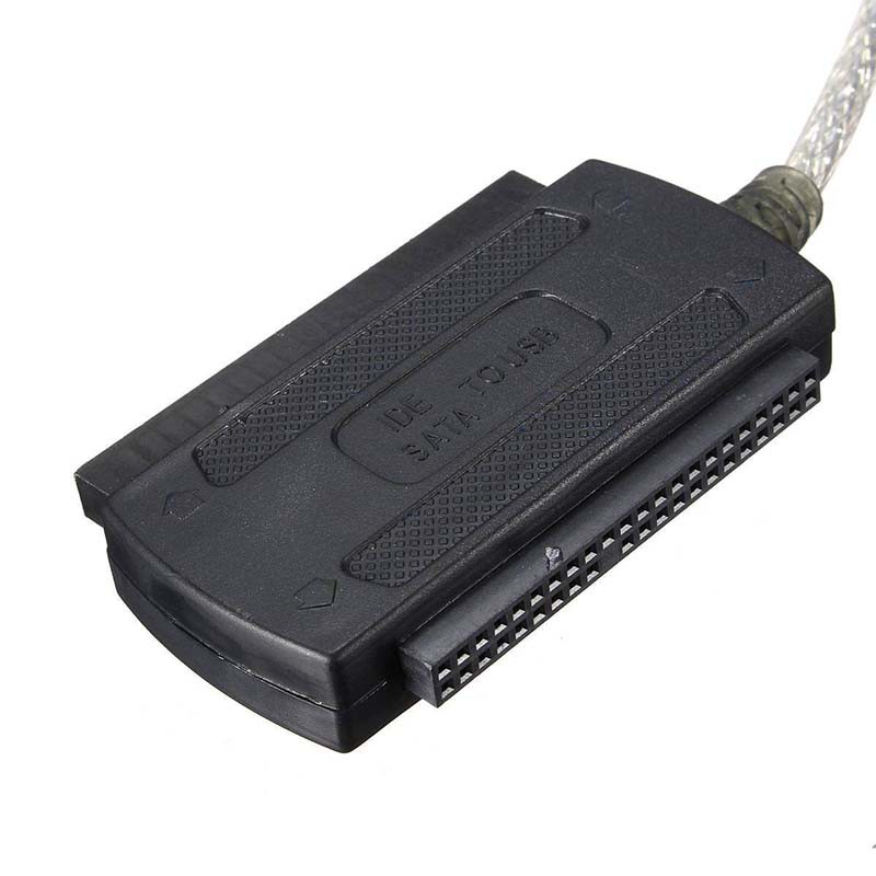 USB 2.0 Male to IDE SATA 2.5 "3.5" Converter Adapter Cable Hard Drive