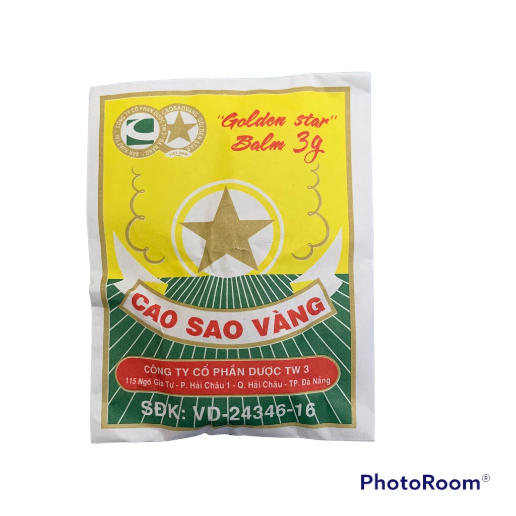 Cao sao vàng TW3 , Cao Xoa Nhức Đầu, Đau Bụng, Say Tàu Xe, Sổ Mũi, Côn Trùng Đốt, Dầu Cù Là Lọ 3