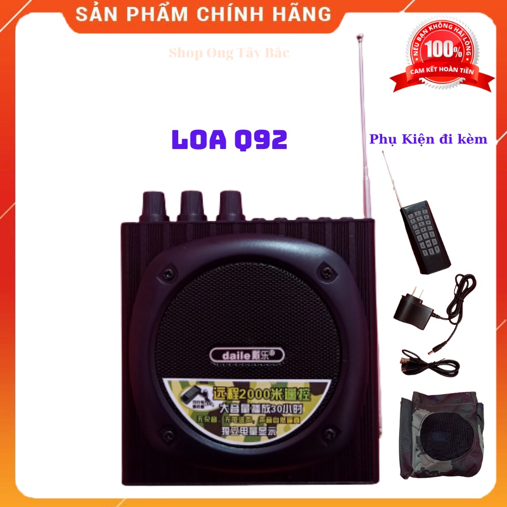 Loa Bẫy Chim Điều Khiển - Loa Trợ Giảng Q92 Cao Cấp