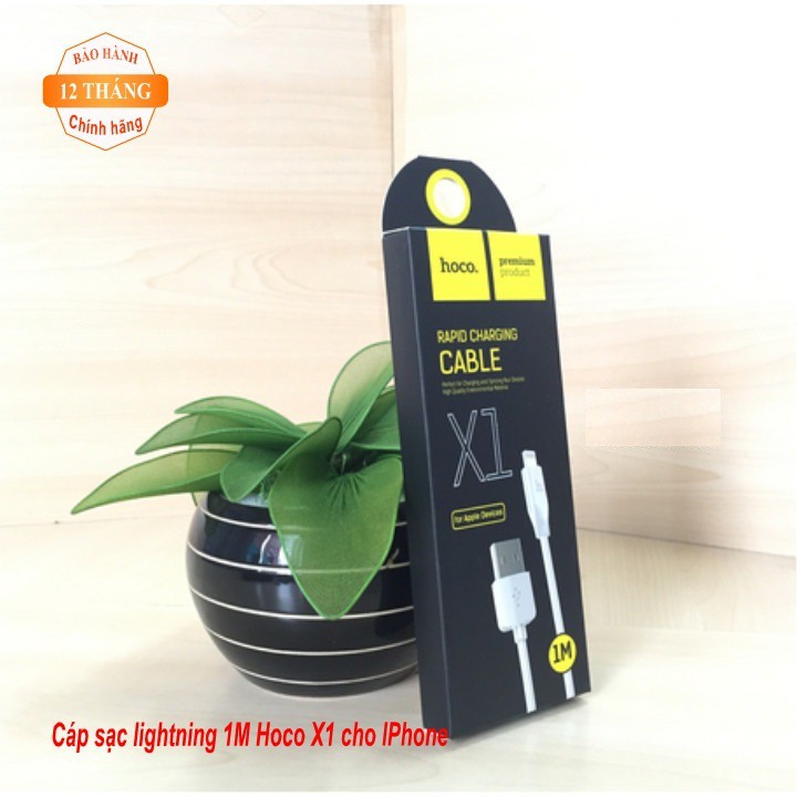 Cáp Sạc Nhanh HoCo X1 Cho IPChân Cắm