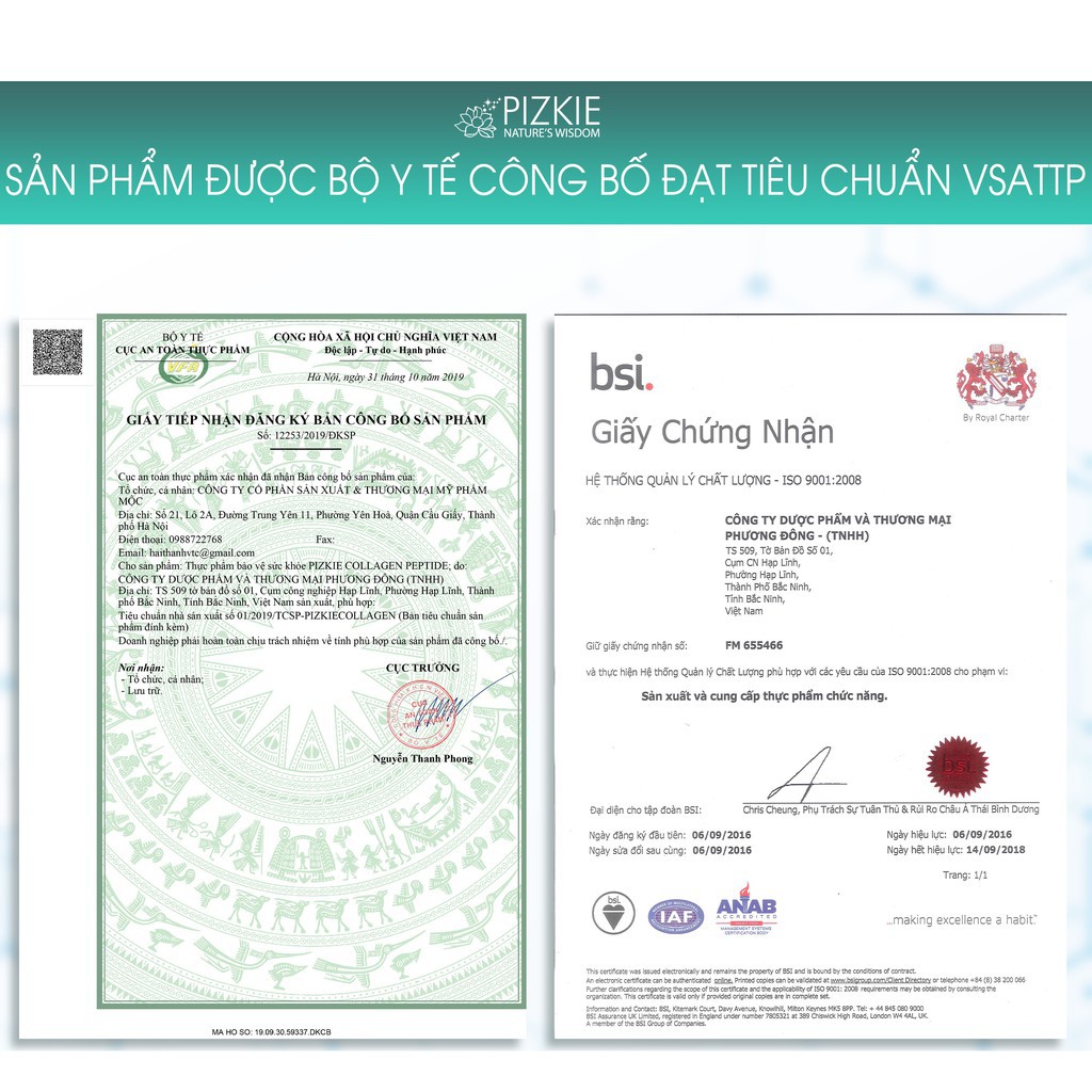 [DATE MỚI]Collagen Cá Hồi - Pizkie Giúp Ngăn Ngừa Lão Hóa Da, Bổ Sung Collagen Giúp Làm Đẹp Da, Giảm Rụng Tóc | BigBuy360 - bigbuy360.vn