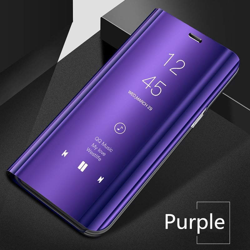 Ốp điện thoại nắp lật mặt gương thông minh cho Oppo F5 | BigBuy360 - bigbuy360.vn