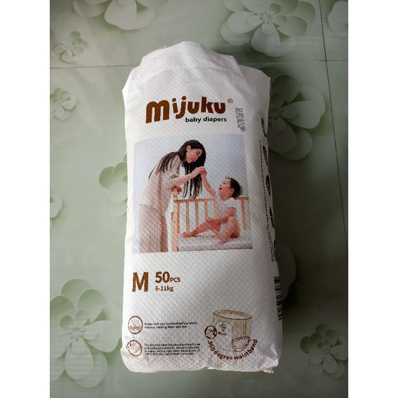 Tả quần Mijuku size M/L/XL/XXL/XXXL 50 miếng