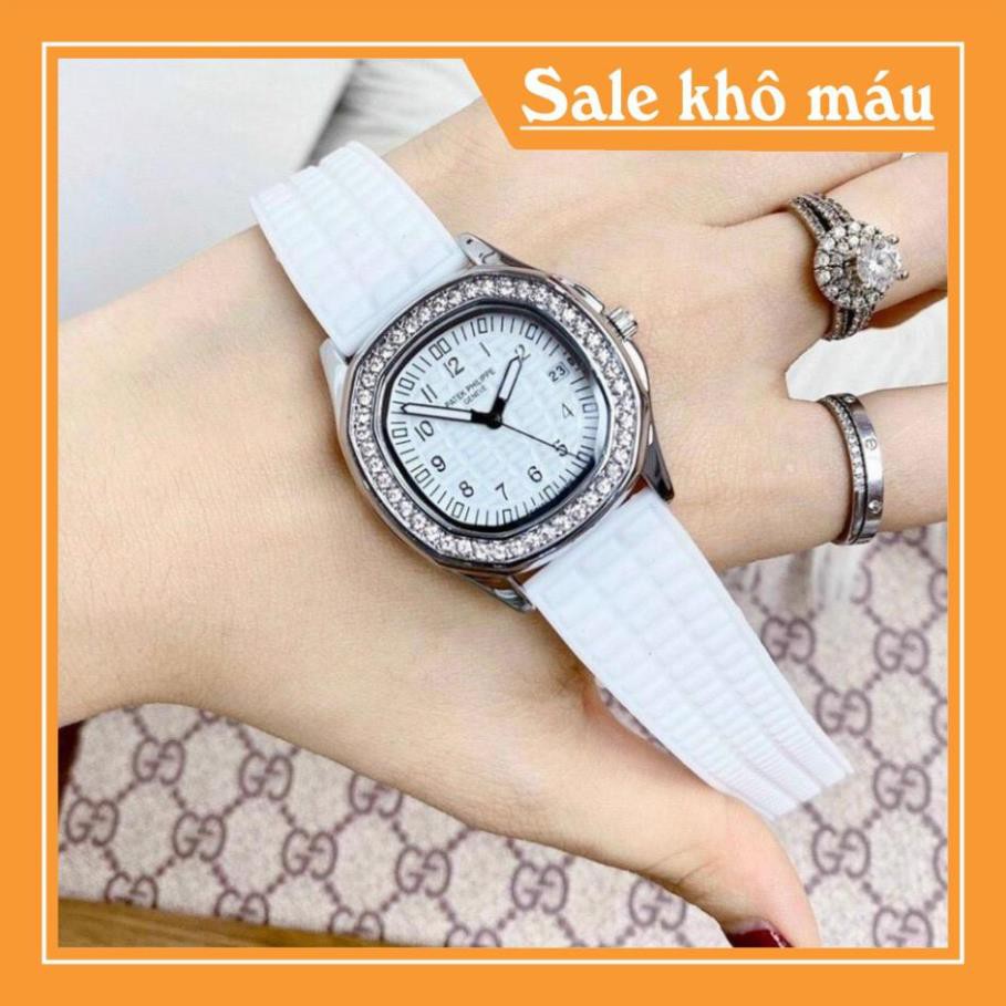 Đồng hồ Patek philippe nữ mặt độc , lạ ,đính kim cương rất ôm tay full box đủ màu