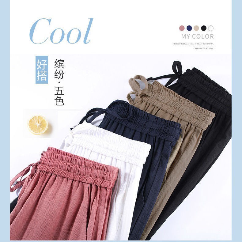 Quần Lụa Dài Ống Rộng Lưng Cao Thời Trang Cho Nữ | BigBuy360 - bigbuy360.vn