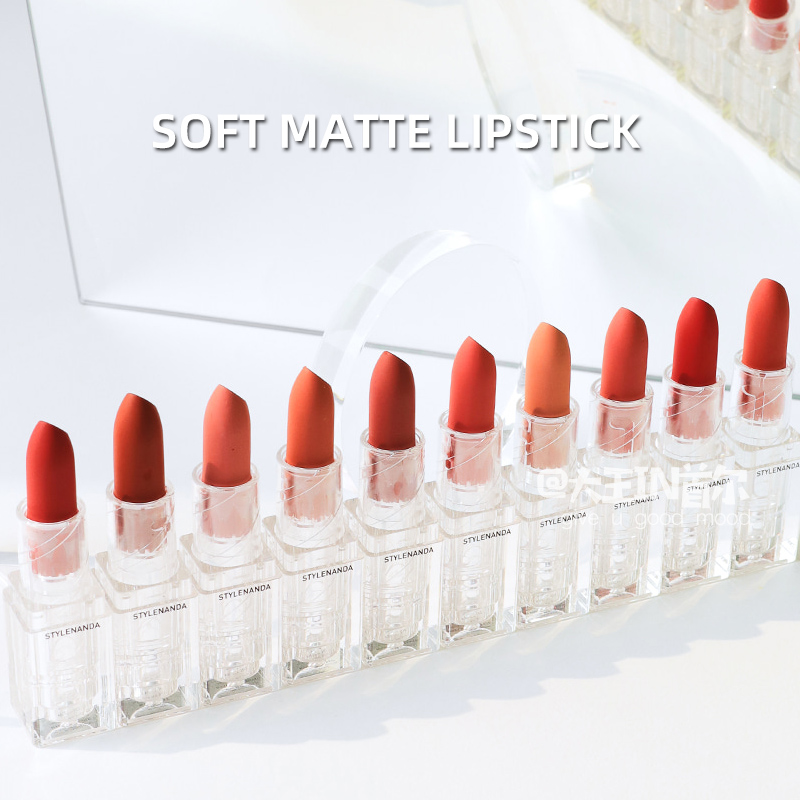 Yolo ❤ Son lì 3CE thiết kế vỏ trong suốt thời trang 2020 phong cách Hàn Quốc 3.5g | BigBuy360 - bigbuy360.vn