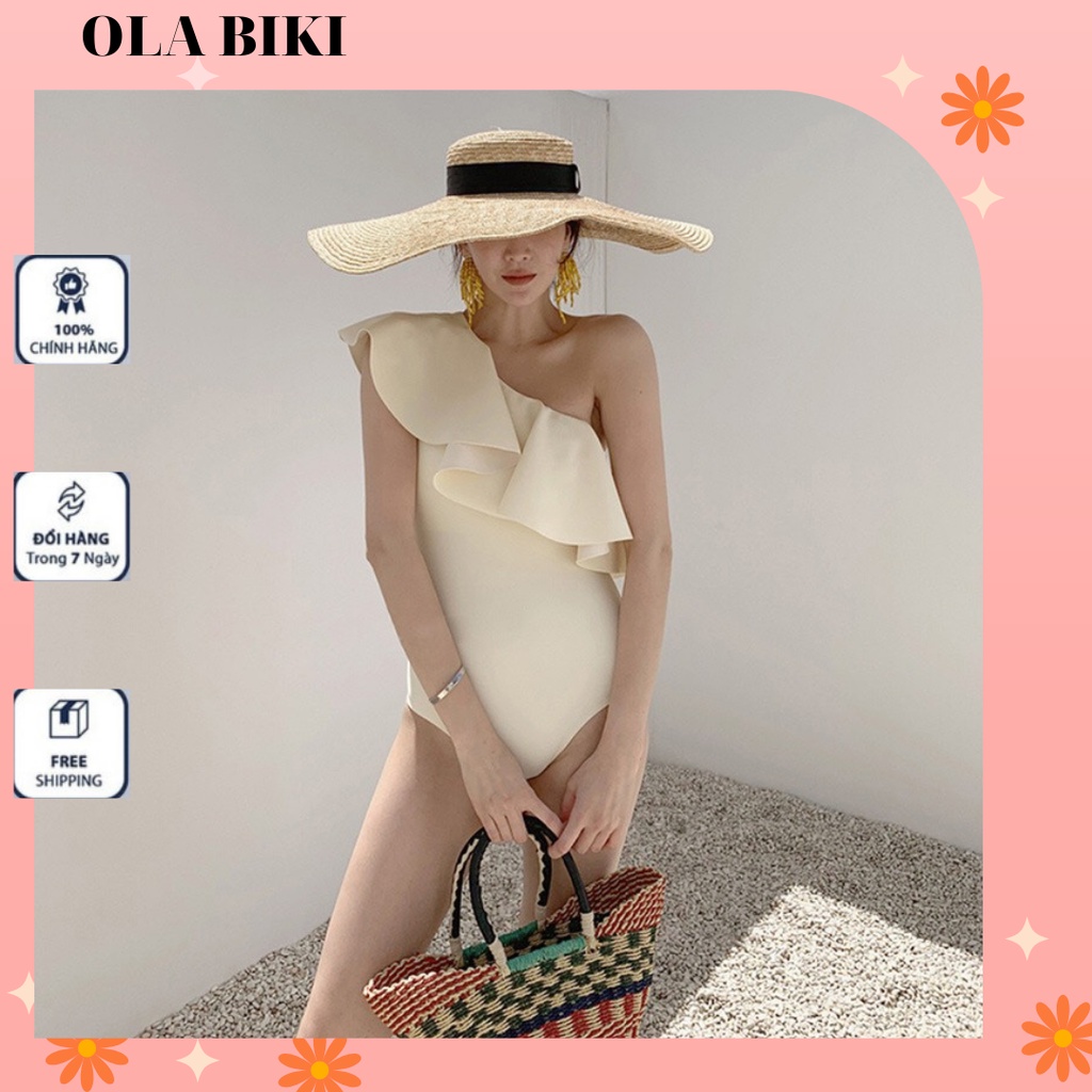 Bikini lệch vai sang chảnh Hàn Quốc ảnh thât+video BM03