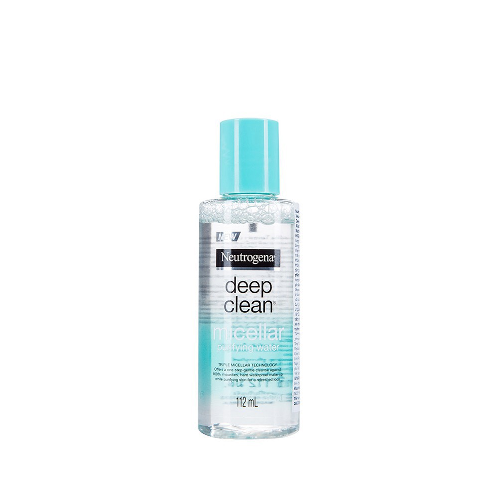 Nước Tẩy Trang Thanh Lọc Và Làm Sạch Sâu Neutrogena Deep Clean Micellar Purifying Water 120 - 400ml - Khongcoson