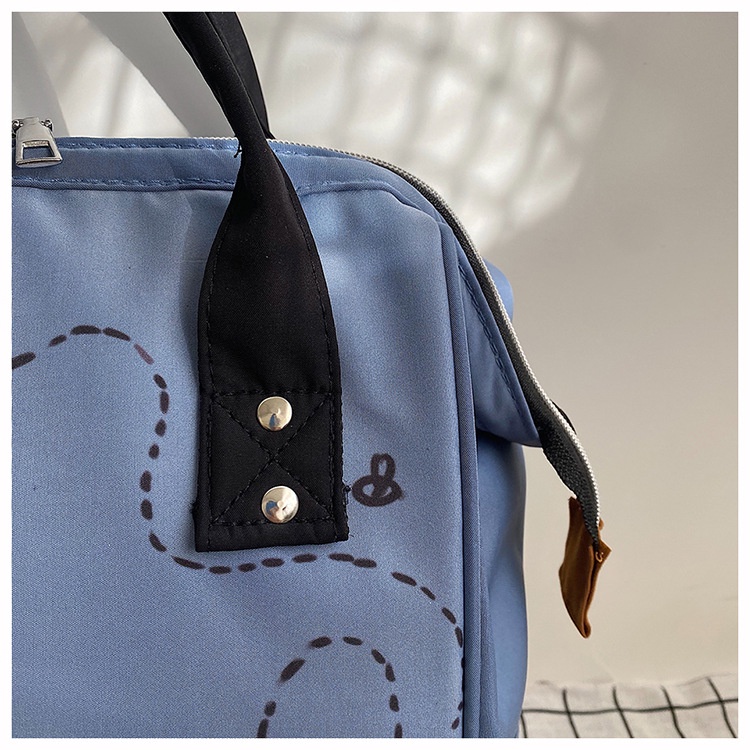 Balo CHUWANGLIN chống nước in hoạt hình thời trang cho nữ