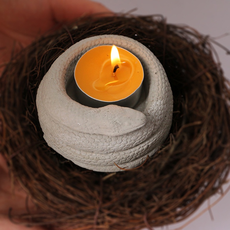 Khuôn Silicone Tạo Hình Rắn 3D Làm Đồ Thủ Công DIY Cho Bé