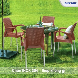Ghế   mây Đan cao cấp ( nhựa Duy tân)