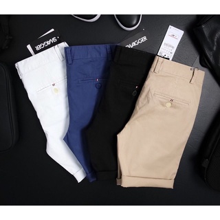 Quần kaki nam lửng swagger