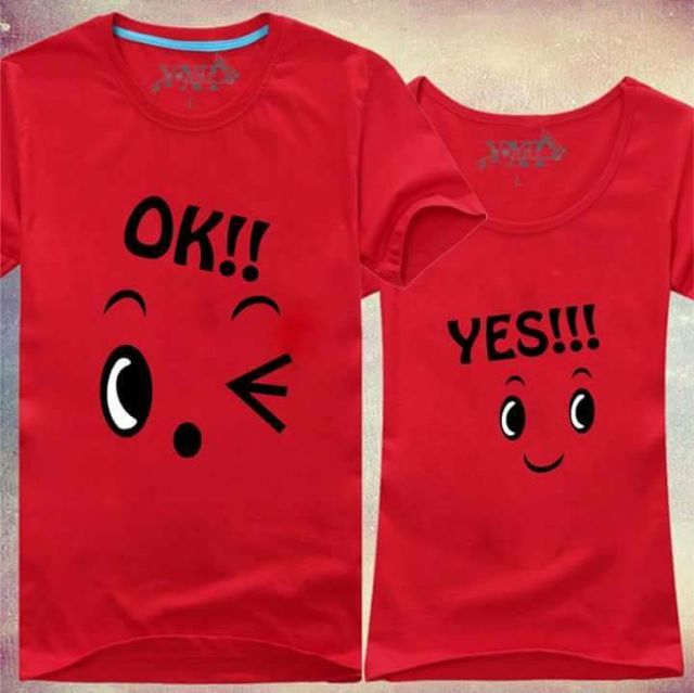 áo đôi tình yêu nam nữ áo đôi tình yêu áo đôi bạn thân nam nữ chất cotton mịn mát