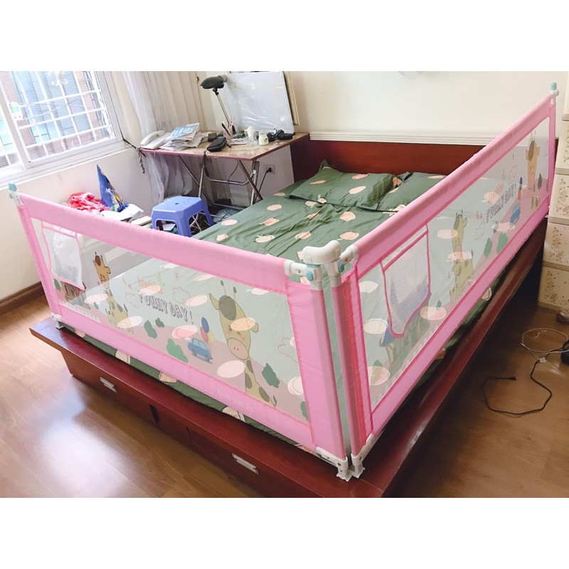 (GIÁ SHOCK MÙA DỊCH) Thanh chắn giường BABY SMILES dạng trượt 2021