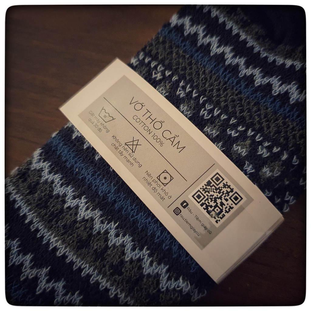 Tất thổ cẩm nam nữ, tất vintage nam nữ cotton thấm hút và co giãn siêu tốt