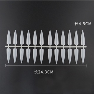 Móng vỉ nhọn-trong-đen-đục-bịch 240 móng