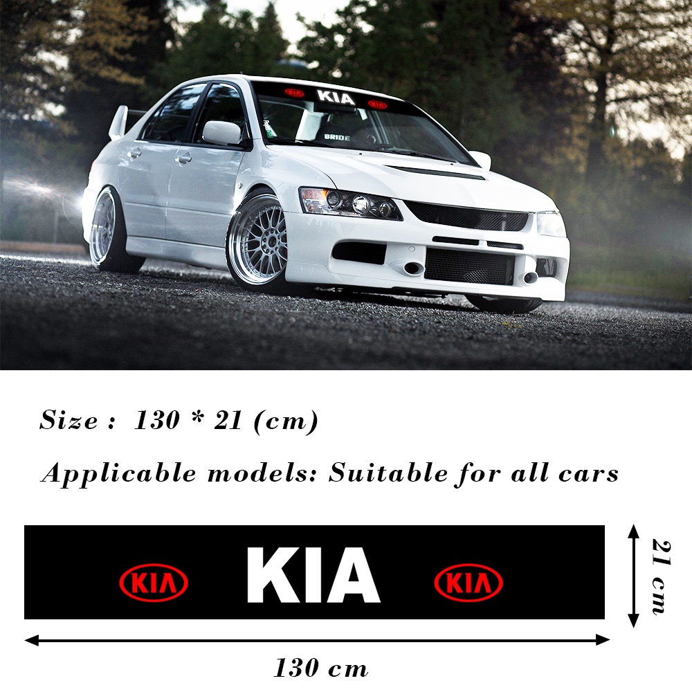 Miếng Dán Kính Chắn Gió Phía Trước Bằng Chất Liệu Vinyl Dành Cho Ô Tô KIA Picanto Soul Forte Ceed K3 K5 K9
