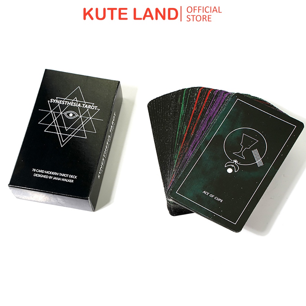 Bộ Bài Synesthesia Tarot 78 Lá Bài Tặng Đá Thanh Tẩy SB63