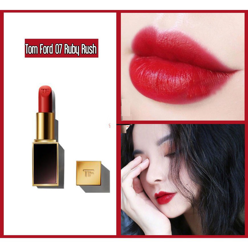 Son Tom Ford Chính Hãng Mềm Môi, Son Lì Cao Cấp Đỏ Quyến Rũ ( Full Size ) | BigBuy360 - bigbuy360.vn