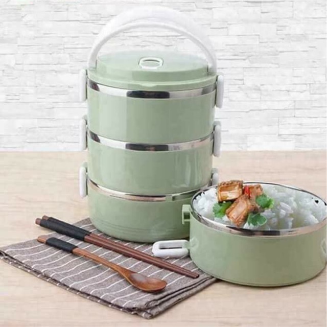 Cặp lồng cơm giữ nhiệt 4 tầng