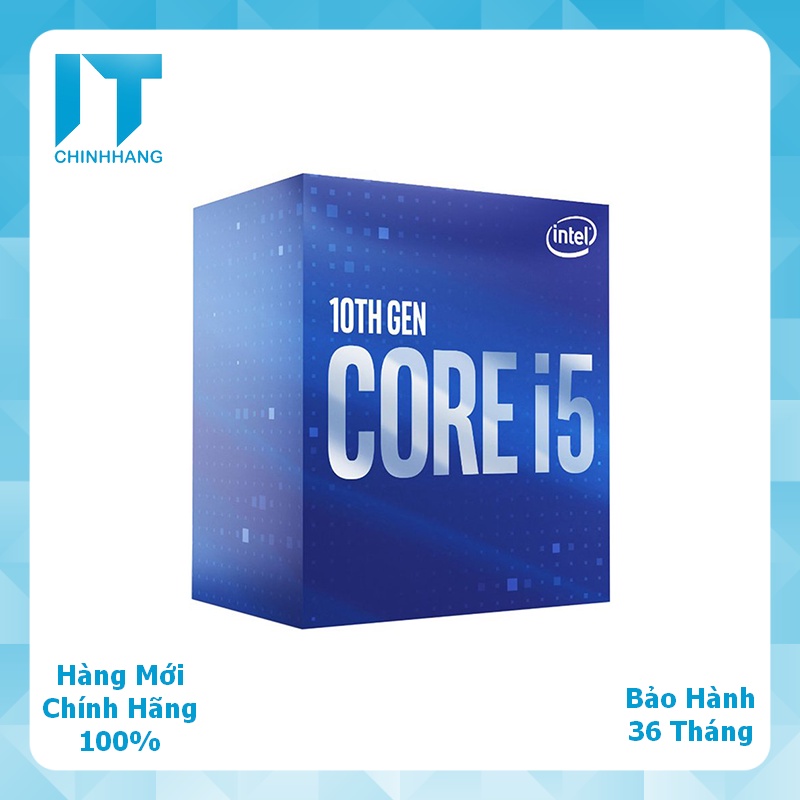 Bộ Vi Xử Lý CPU Intel Core I5 10400 Full Box Hàng Chính Hãng