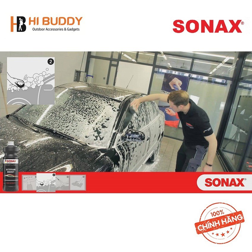 Nước Rửa Xe Bọt Tuyết SONAX Profiline ActiFoam Energy 618300 -1 lít