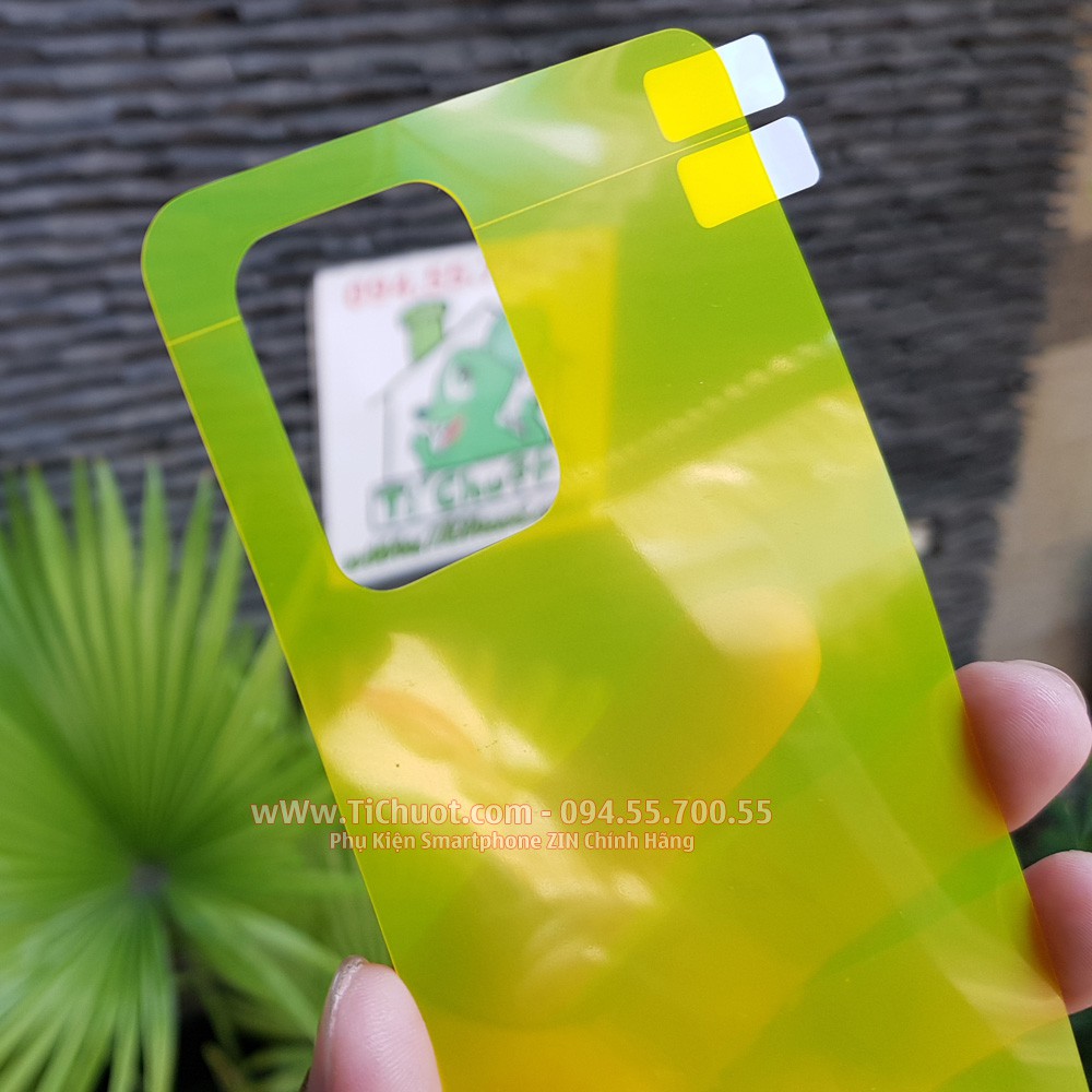 [Mặt Sau] Dán TPU Samsung S10 Lite Cường Lực Dẻo Trong Suốt