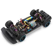 Xe điều khiển Wltoys 104072 1/10 động cơ brushless cực khoẻ chạy 60km/h 4wd size to