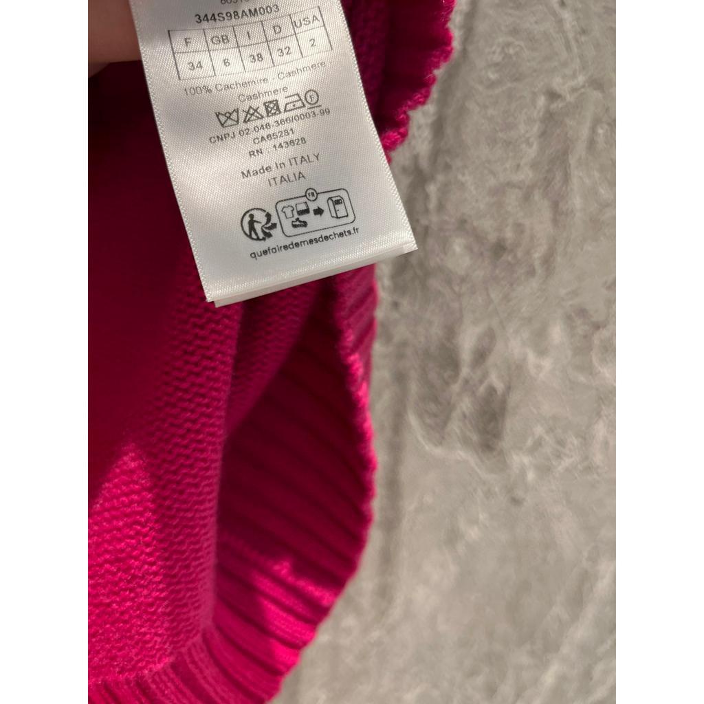 Áo len tay ngắn thời trang cao cấp Christian Dior CD phong cách trẻ trung, nữ tính