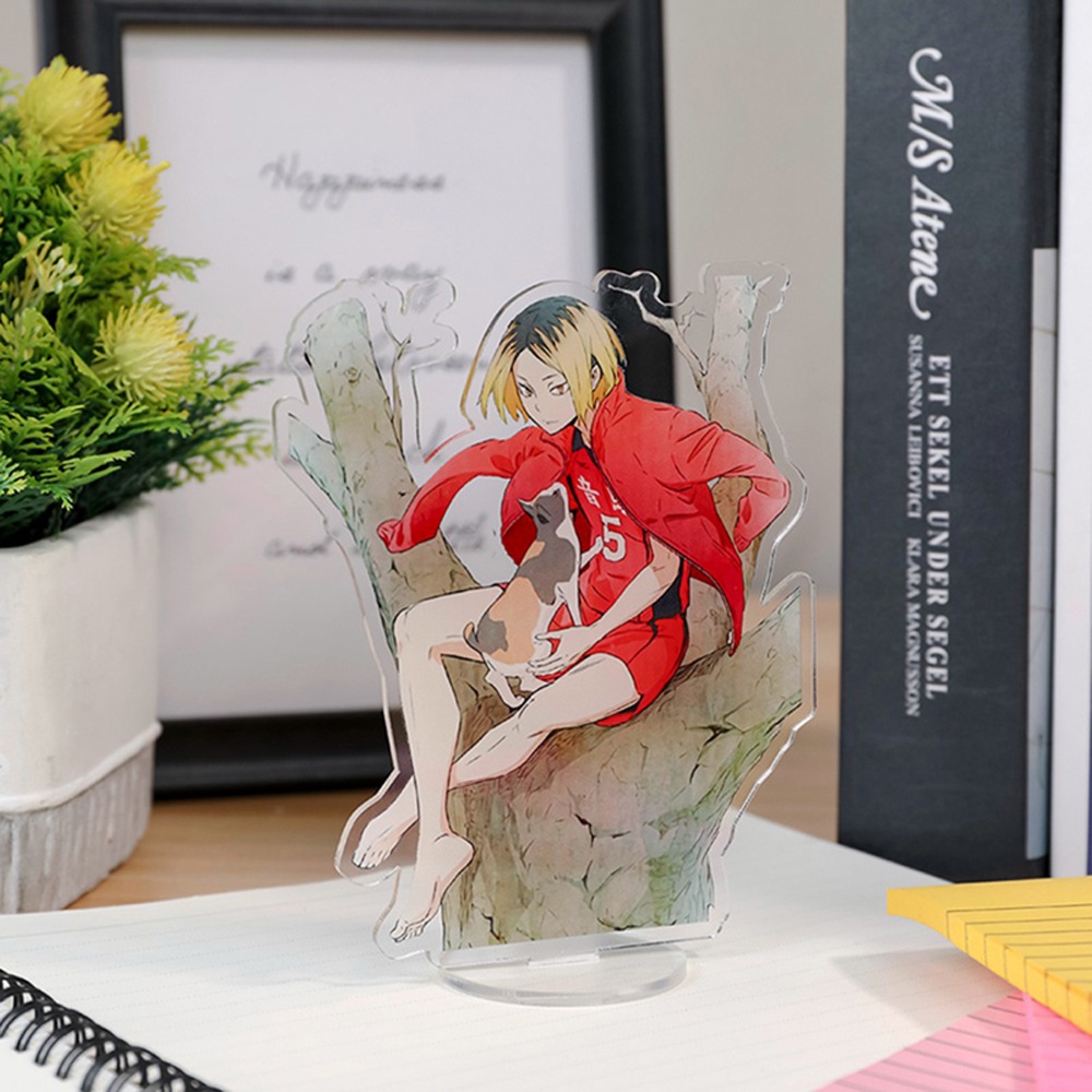 Mô hình nhân vật Haikyuu bằng acrylic có giá đỡ để bàn trang trí