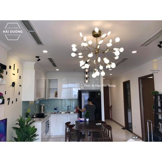 Đèn Thả Trang Trí Hera 45 Lá kiểu Dáng Hiện Đại - Trang Trí Phòng Khách , Phòng Ăn - Tô Điểm Ngôi Nhà Của Bạn