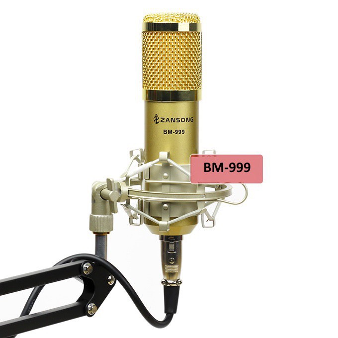 Micro thu âm Zansong BM999 độ nhạy cao ST2S327