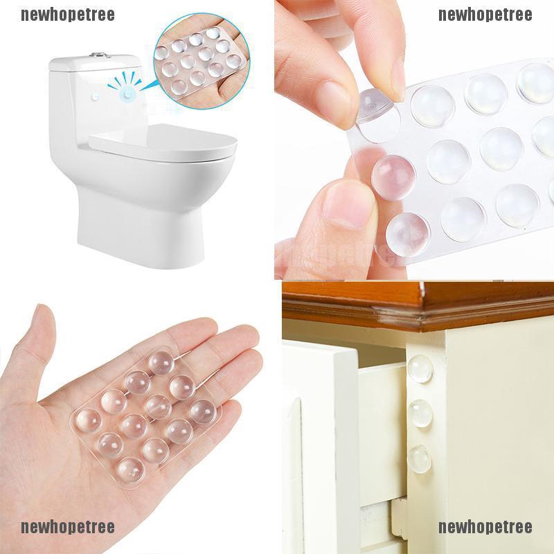 24 viên đệm giảm tiếng ồn được làm từ silicone trong suốt