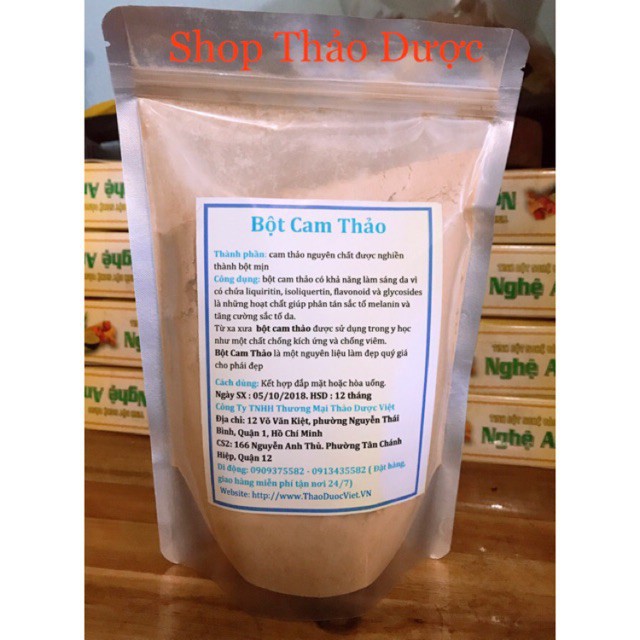 500g bột cam thảo