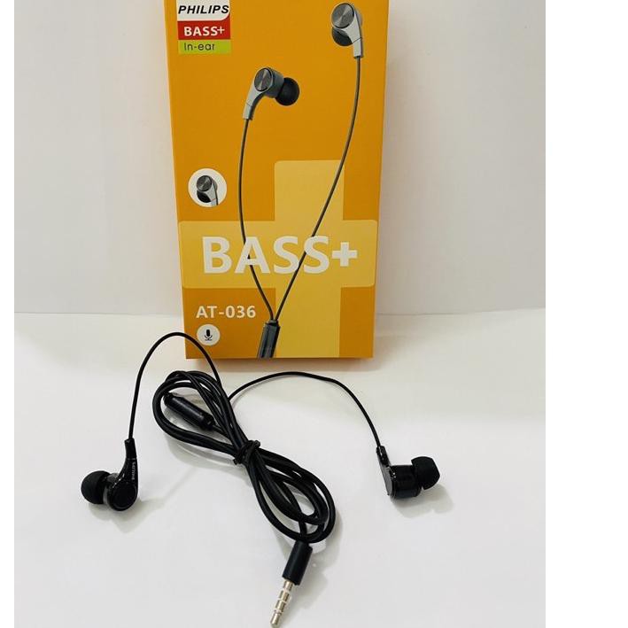 Tai Nghe Nhét Tai Philips At-036 Có Mic Âm Thanh Siêu Trầm Và Phụ Kiện | BigBuy360 - bigbuy360.vn