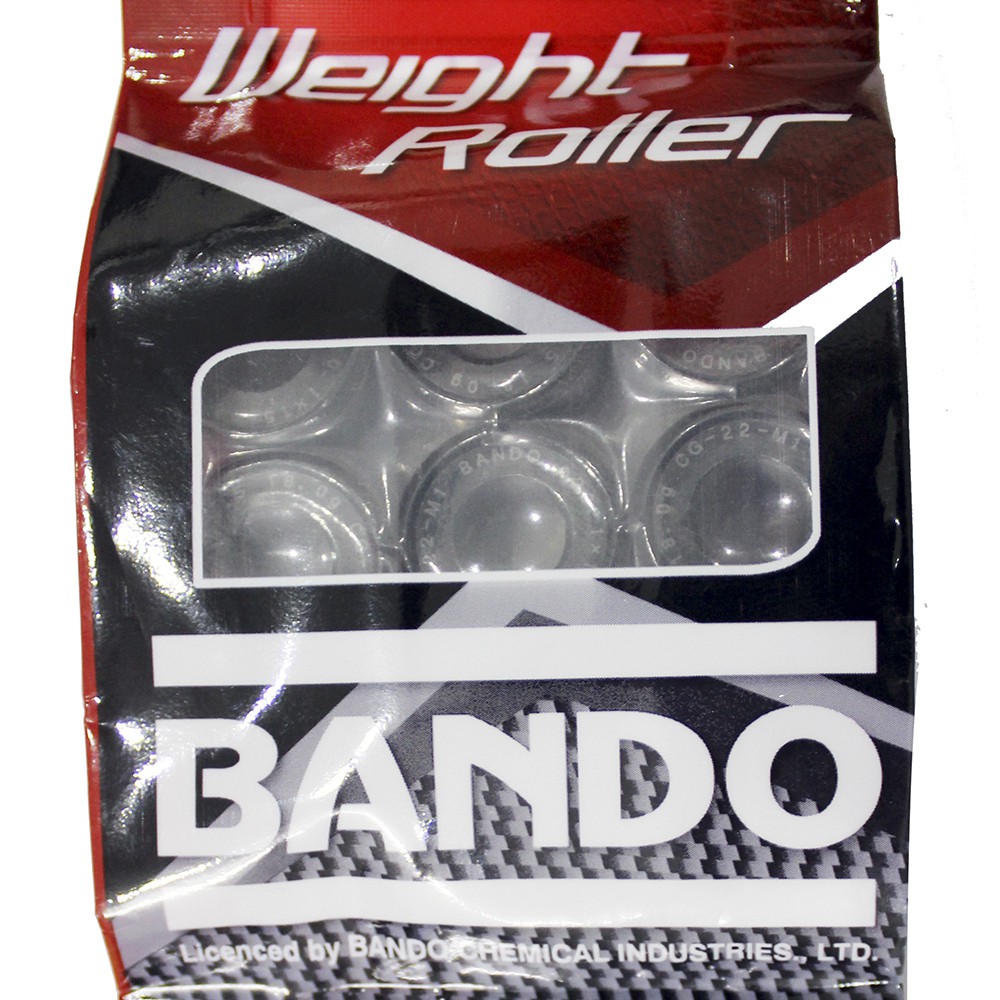 Bi nồi BANDO xe Air Blade 125/150, SH 150, Lead 125, PCX 125/150, Click 125, Vario 125/150 (RR20.1x15-18g)
