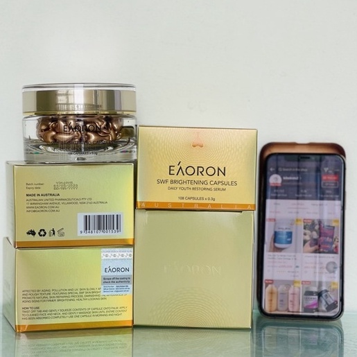 Serum dưỡng da Eaoron whitening 108 Viên