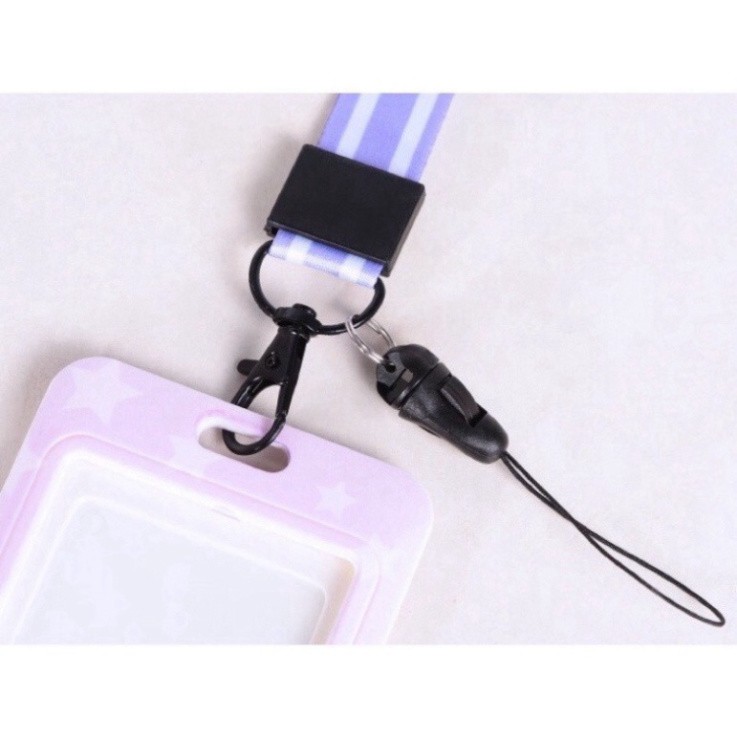 Dây đeo thẻ học sinh có hình ngộ ngĩnh siêu sinh, dây đeo thẻ họa tiết đáng yêu giá rẻ cực bền