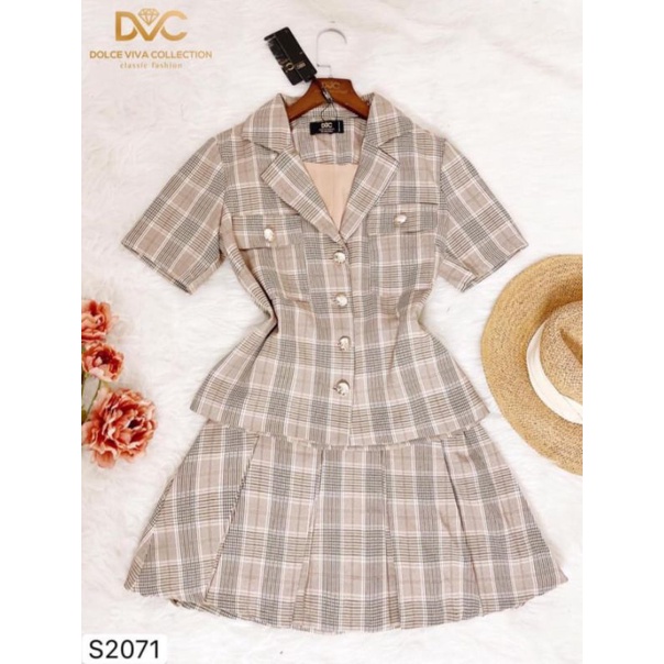 [ Top thương hiệu ] Bộ đầm váy thiết kế - Chính hãng Thương Hiệu DVC Global Fashion – Mẫu V2071 | BigBuy360 - bigbuy360.vn