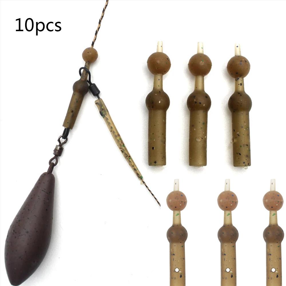 Set 10 Phụ Kiện Hạt Gắn Cố Định Dây Câu Cá Chất Lượng Cao